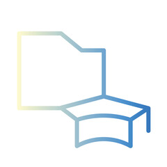 Education Folder Study Icon