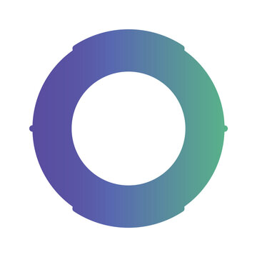 Pirates Boat Ocean Gradient Line Icon
