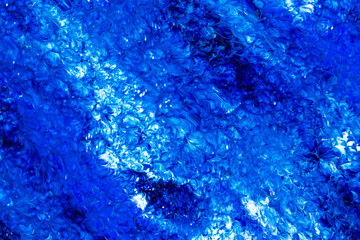 Fototapeta na wymiar Blue paint texture background blue color