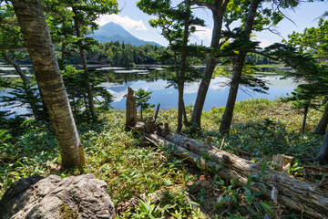 知床五湖の風景