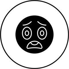 Fototapeta premium Worried Icon