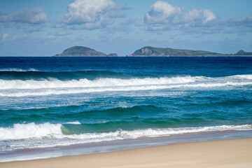 beautiful white sand australian beach