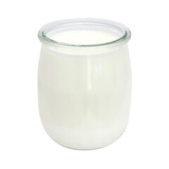 Natural yogurt / Transparent background - 643641589