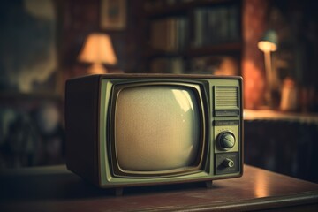 Old retro tv. Generate Ai