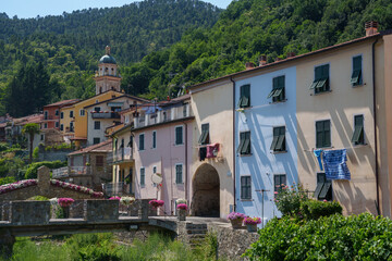 Pignone, old town in Liguria