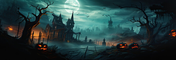 Halloween concept background