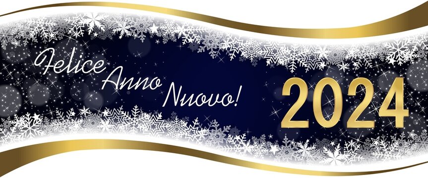 Auguri di buon anno 2024