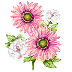 Spring time Flower blossom blooming field meadow wildflower garden elements