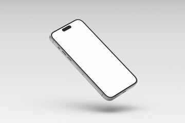 Flaoting Phone in studio Mockup