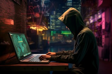 hacker secure online with insights into cyber threats, cybersecurity measures, and digital safety