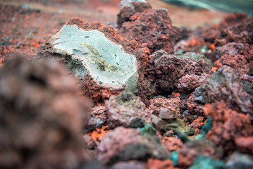 Volcanic pebbles