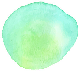 Splash abstract of mixed blue and green color