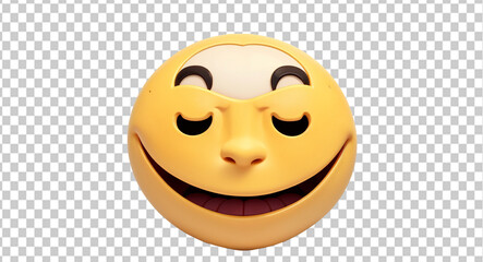 Smiley Emoji On Transparent Background Png