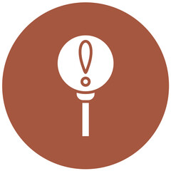 Warning Vector Icon Design Illustration