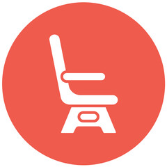 Seat Vector Icon Design Illustration