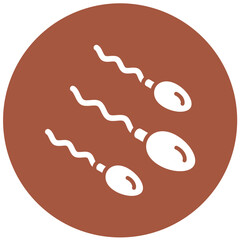 Sperm Vector Icon Design Illustration