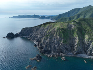 Obraz premium 愛媛県愛南町 高茂岬の風景
