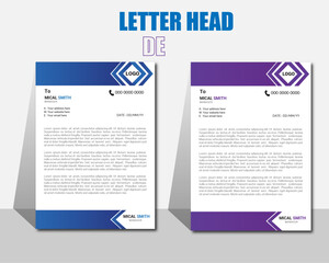 Creative Letter Head Design 