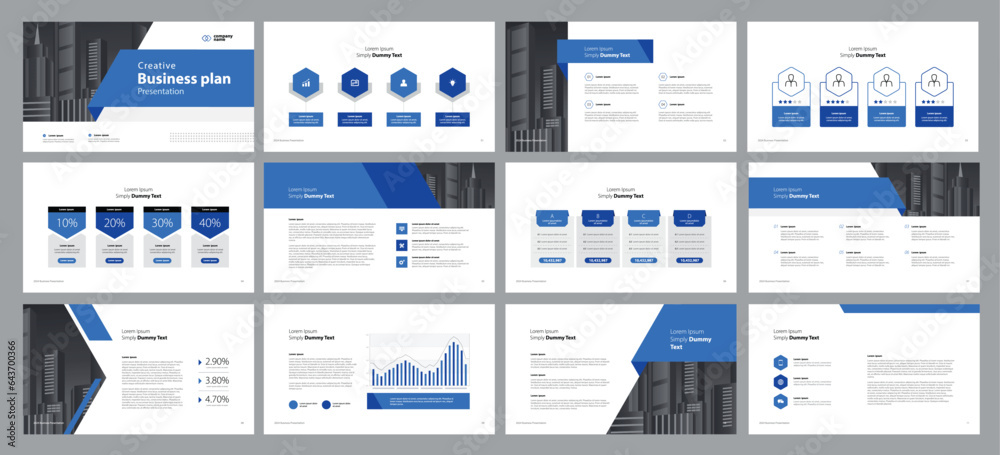 Poster business presentation template design backgrounds and page layout design for brochure, book, magazin