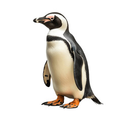 Adorable Penguin on Isolated background. Generative AI