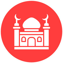 Minaret Vector Icon Design Illustration