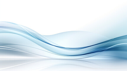 Obraz premium abstract blue wave background