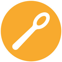 Spoon Vector Icon Design Illustration