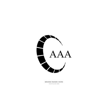 AAA Logo Design, Inspiration for a Unique Identity. Modern Elegance and Creative Design.  AAA Logo Design, Inspiration for a Unique Identity. Modern Elegance and Creative Design.  AAA logo.  AAA latte