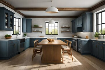 interior of a kitchen