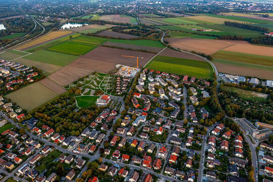 Olching in Bayern aus der Luft | Luftbilder von Olching