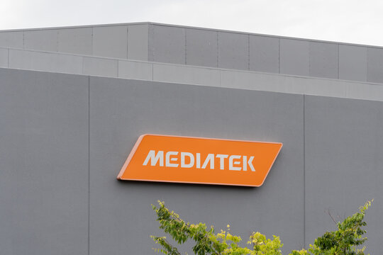 MediaTek USA Inc. in San Jose, CA, USA - June 10, 2023. MediaTek Inc. is a Taiwanese fabless semiconductor company. 