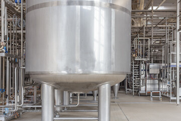 Special equipment of milk processing facility.