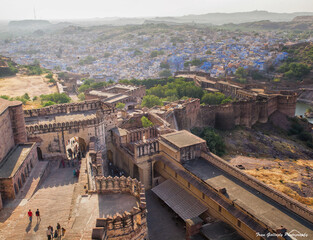 Mehrangarh Fort, Jodhpur, India.