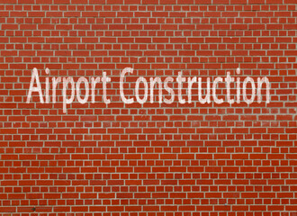 Fototapeta na wymiar Airport Construction: Creating airports and related facilities for air trav