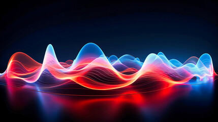 Connect with the waves of abstract neon wireless wonders,