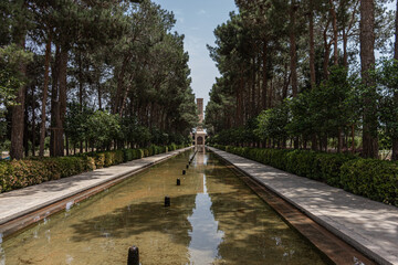 Dowlatabad Garden in yazd, iran