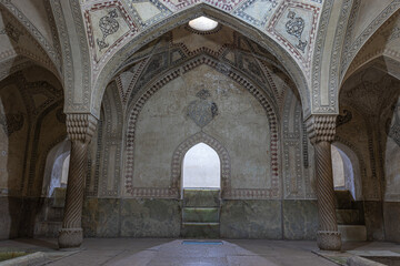 Bathhouse of Karim Khan citadel in Shiraz, Iran - obrazy, fototapety, plakaty