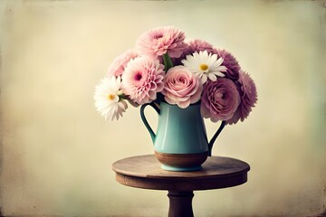 still life with flowers