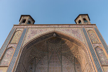 exterior of the Vakil Mosque