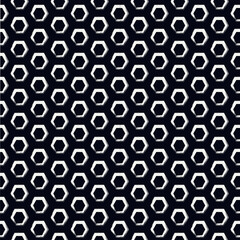 Paint brush hexagons. Hand drawn honeycombs background. Hexahedrons wallpaper. Hives motif. Geometric backdrop. Ethnic digital paper. Web designing. Textile print. Seamless pattern.