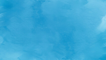 Abstract blue watercolor background with smooth texture. AI generated