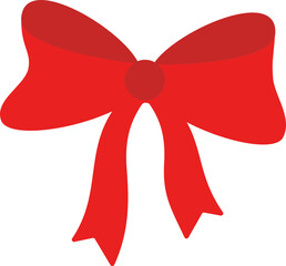 Red Ribbon Bow