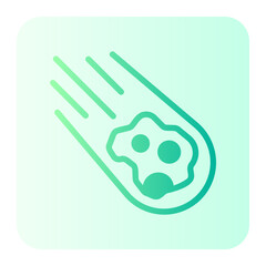 meteorite gradient icon © ajat