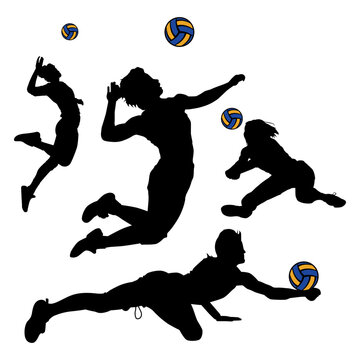 "Volleyball Players" Images – Browse 1,347 Stock Photos, Vectors, and