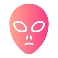 alien gradient icon