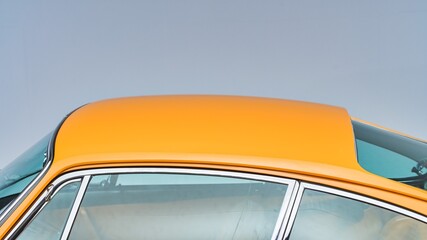 Roof of a car