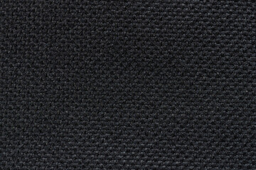 Black cloth material texture
