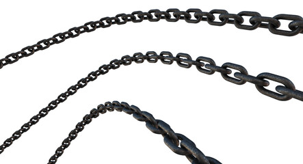 chain isolated on white