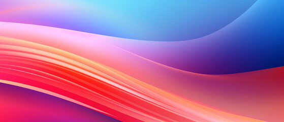 Kolorowe gradientowe tło - abstrakcja. Kolory tęczy. Nowoczesne, technologiczne fale. Przepływ. 