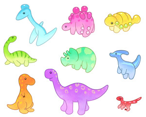 Adorable Dinosaurs Set © Kelly